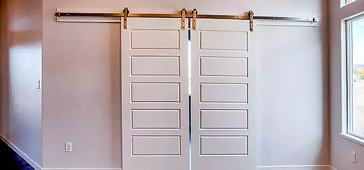 Glass Barn Door with Installation Hardware Kit Ladera Ranch