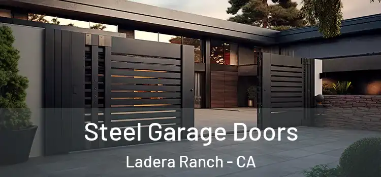 Steel Garage Doors Ladera Ranch - CA